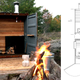 Illustration for article titled A Portable Shipping Container Sauna Is the Ultimate Stress Toy